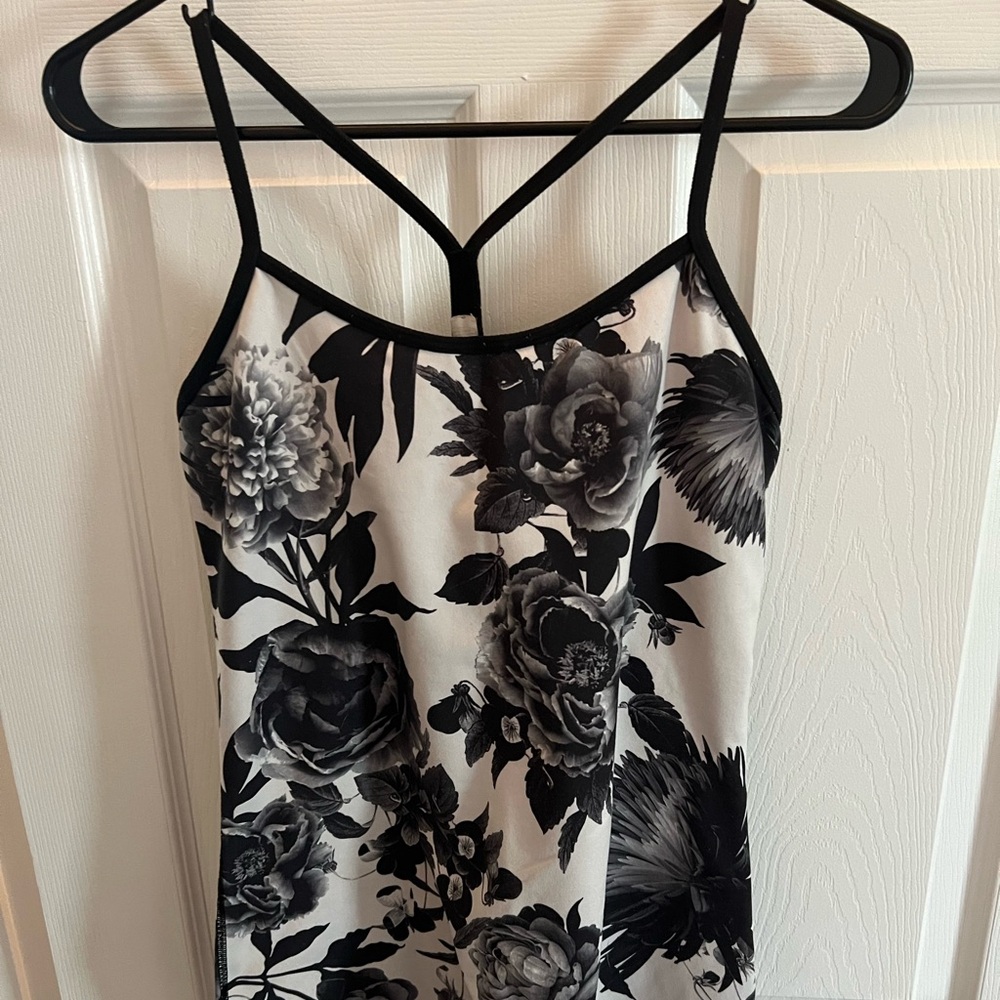 Lululemon Power Y Floral Tank
